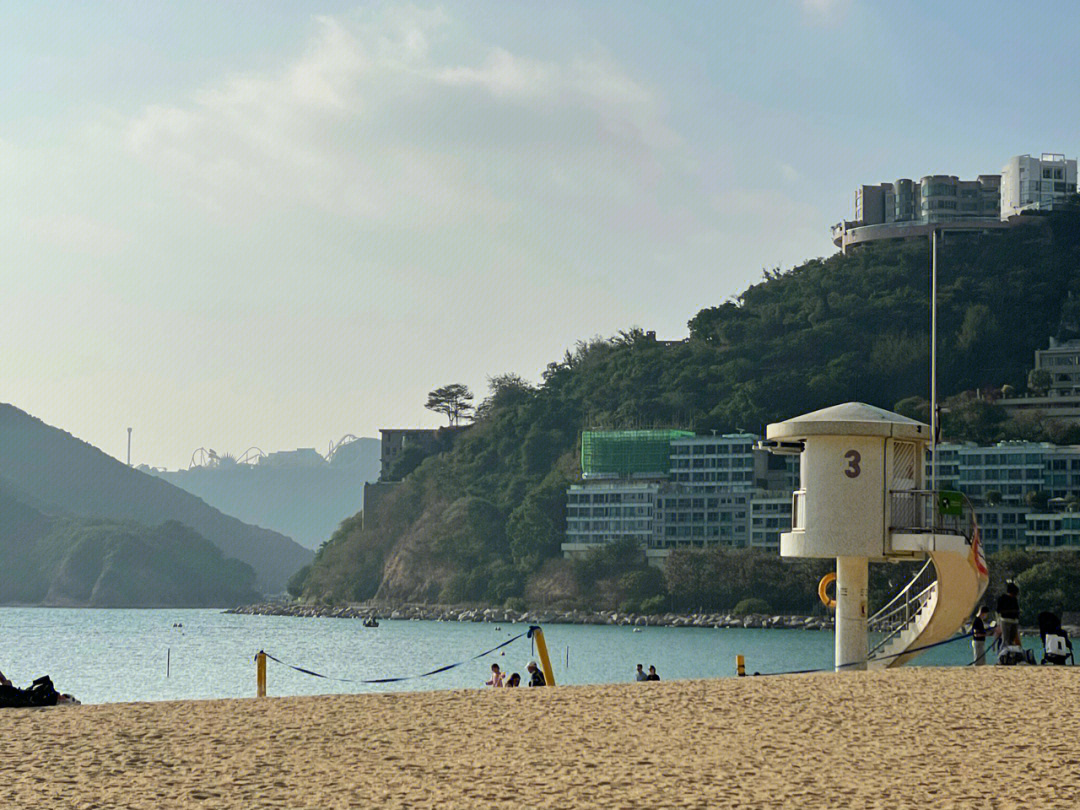 香港游乐浅水湾海滩
