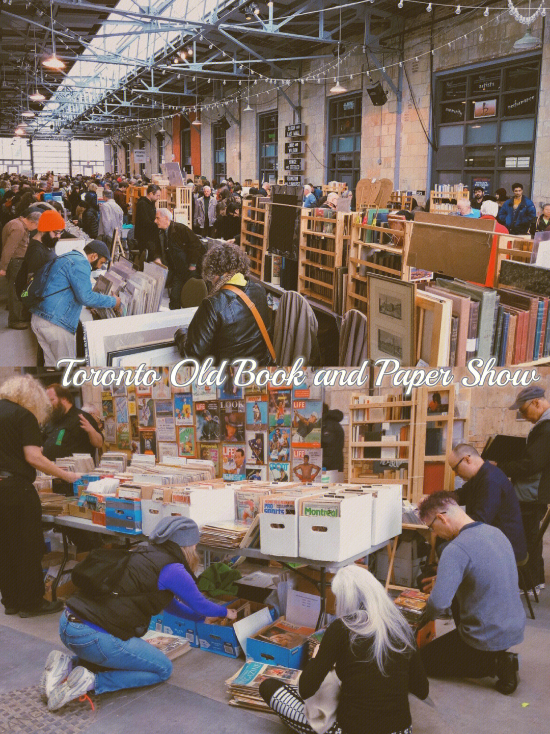 旧书展torontooldbookandpapershow