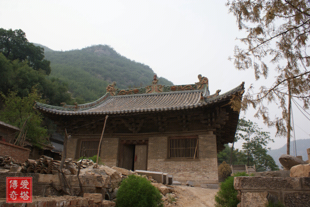 寻迹晋东南 山西平顺车当村佛头寺,只有一座大殿,没有发现创建年代