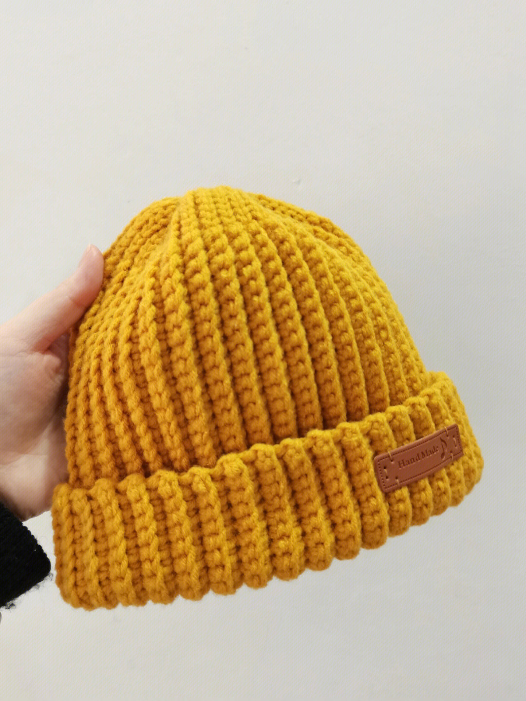 韩版双螺纹帽子织法图片
