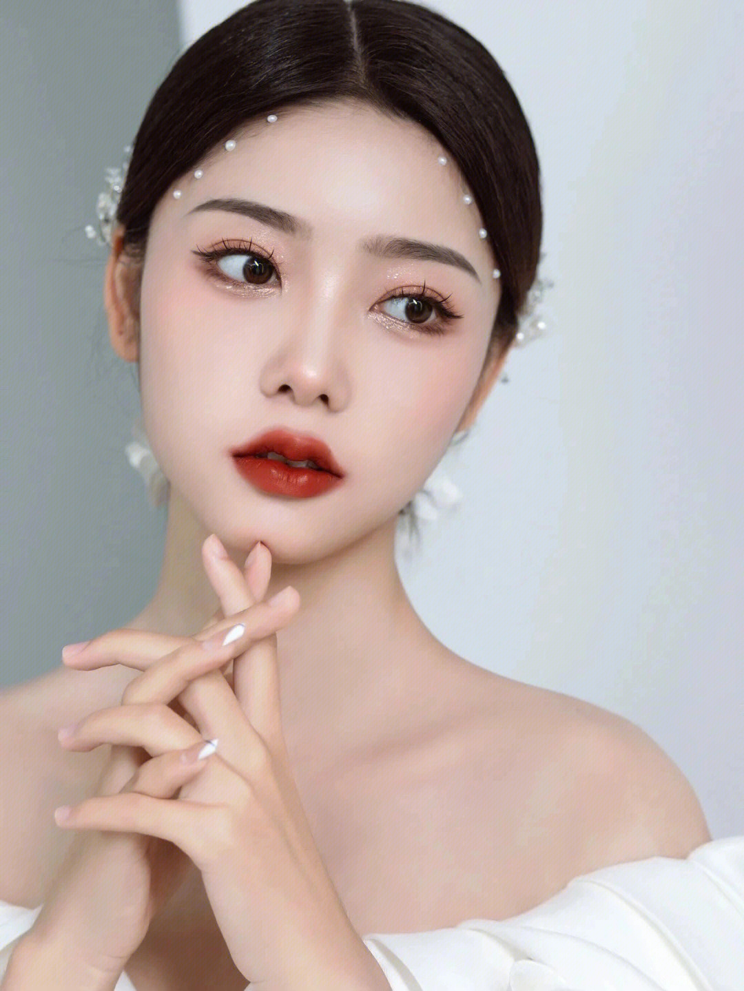 韩式新娘妆容特点图片