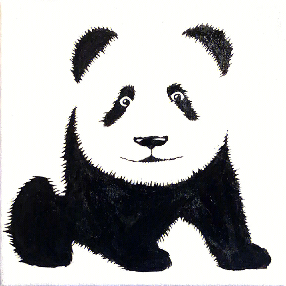 美术绘画大全熊猫图片