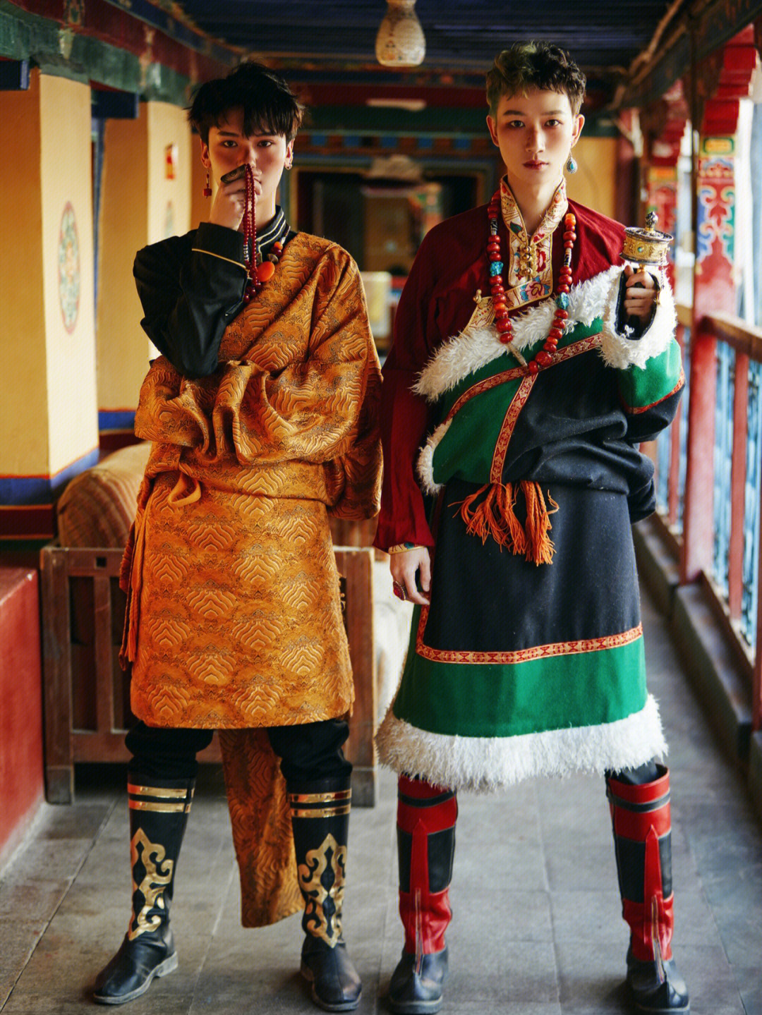 西藏旅行男生一定要体验藏服写真