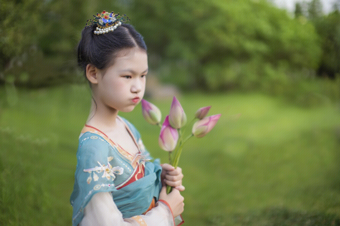 高淳荷花仙子配合口图片