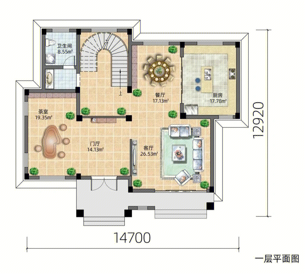 城堡户型图图片