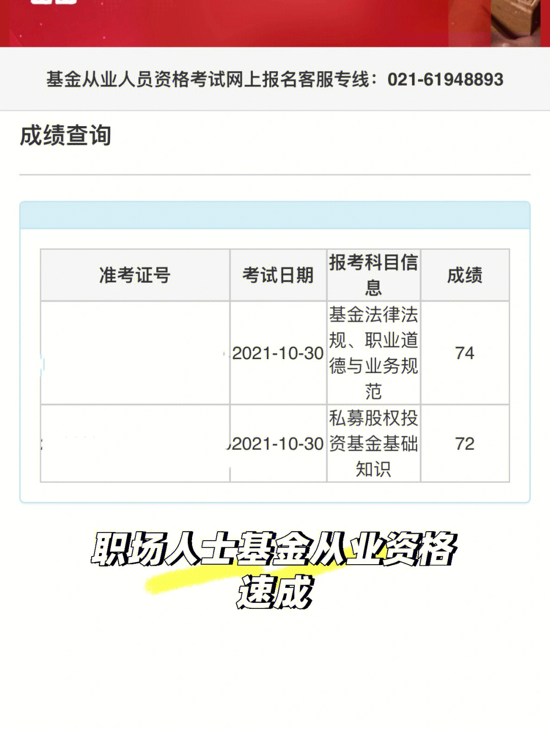 报名网站:中国证券投资基金业协会报名时间,考试时间,准考证打印时间