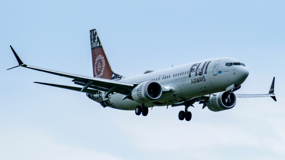飞斐济航空波音737max8