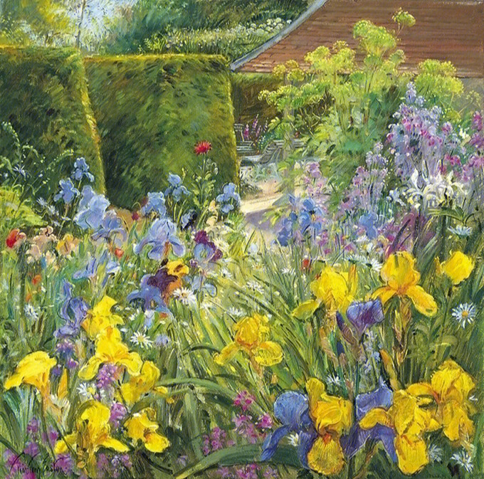 英国画家蒂莫西伊斯顿油画作品