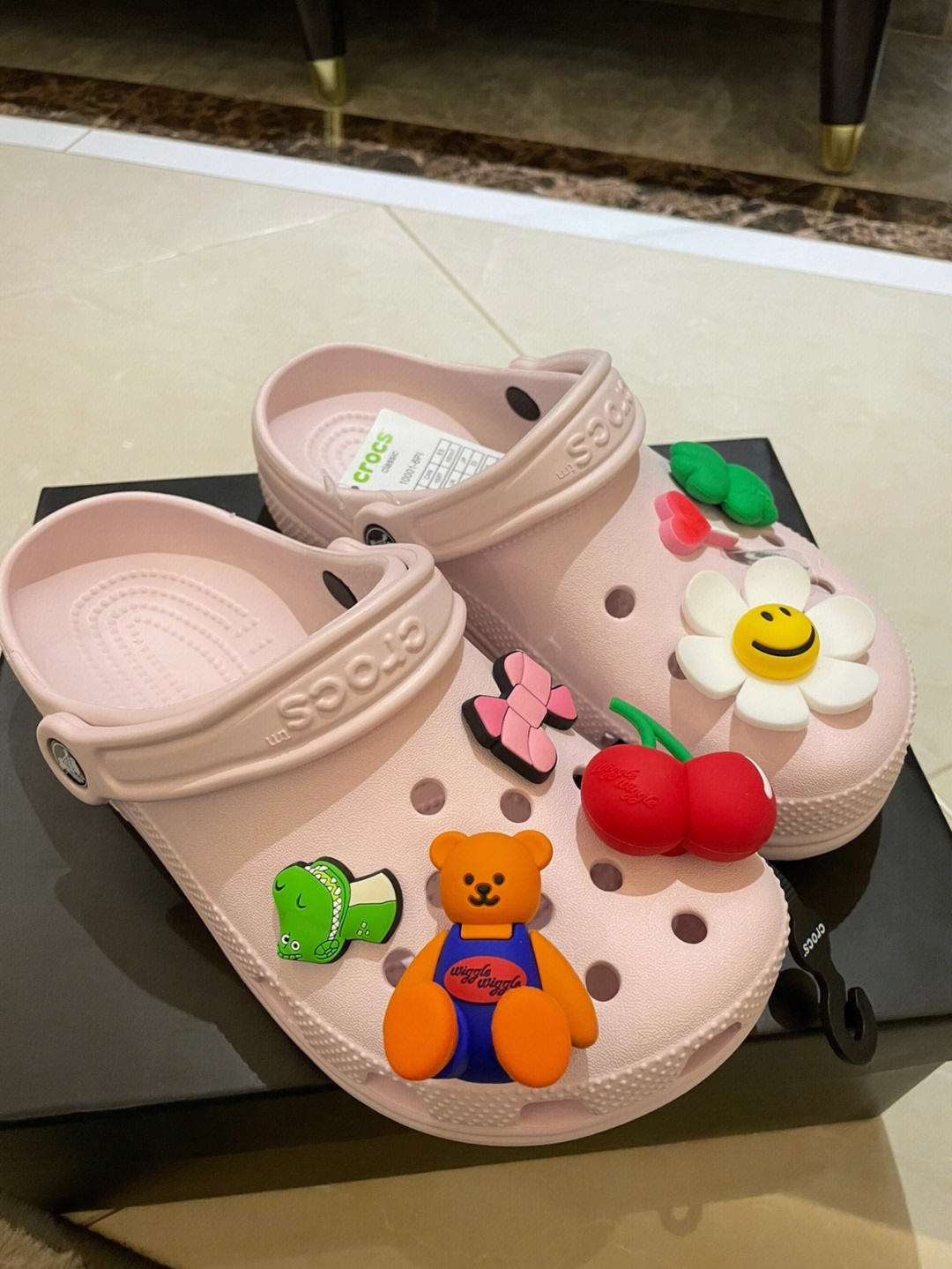 crocs卡骆驰洞洞鞋diy