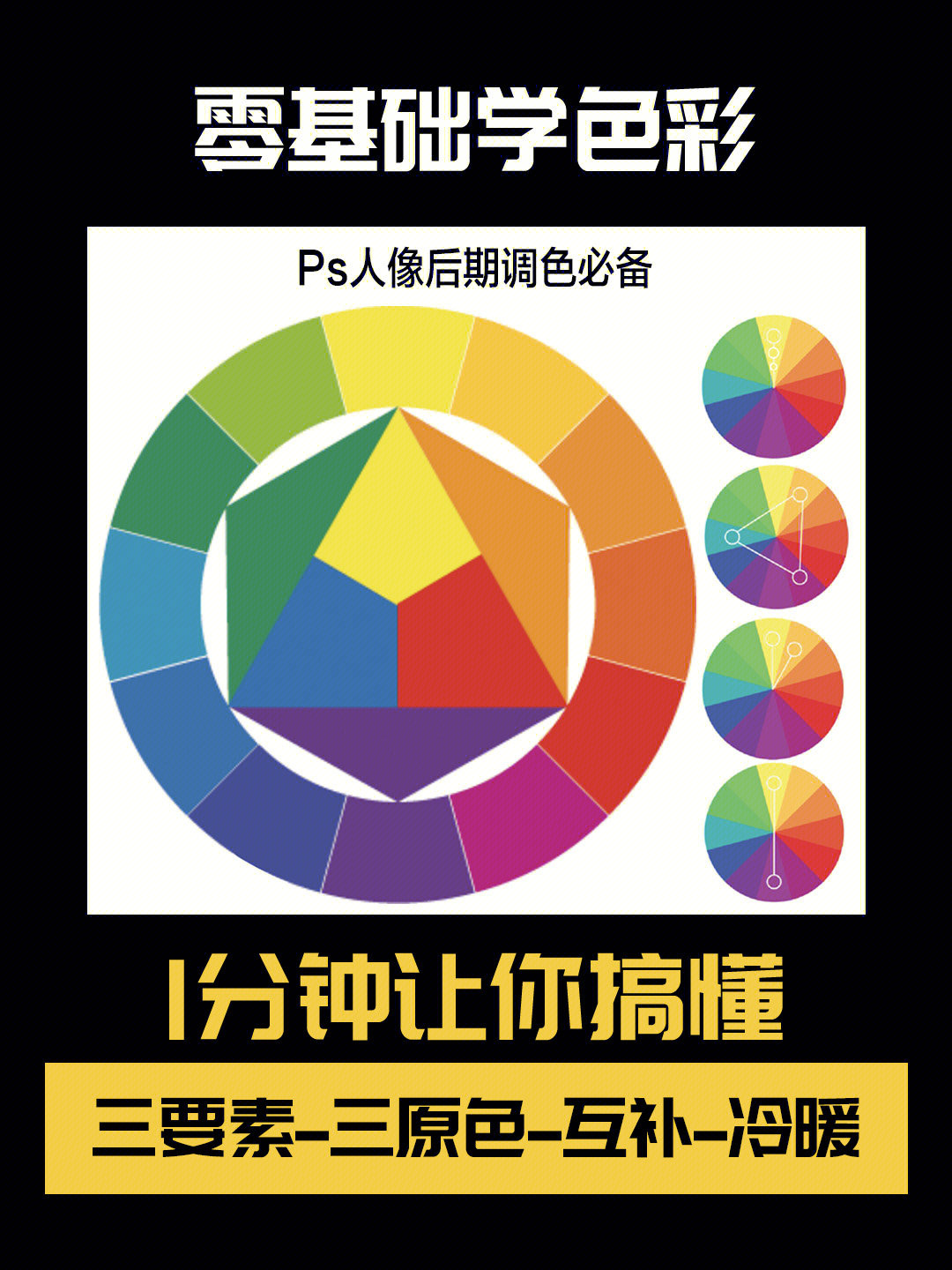 ps零基础学色彩基础知识