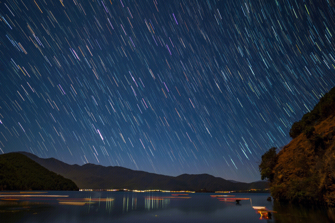 5月6日宝瓶座流星雨图片