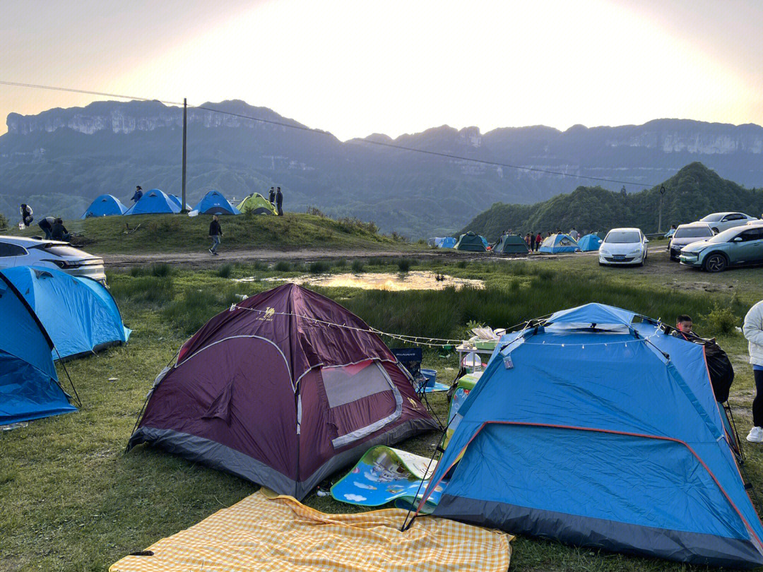 重庆前星村峡谷露营地图片