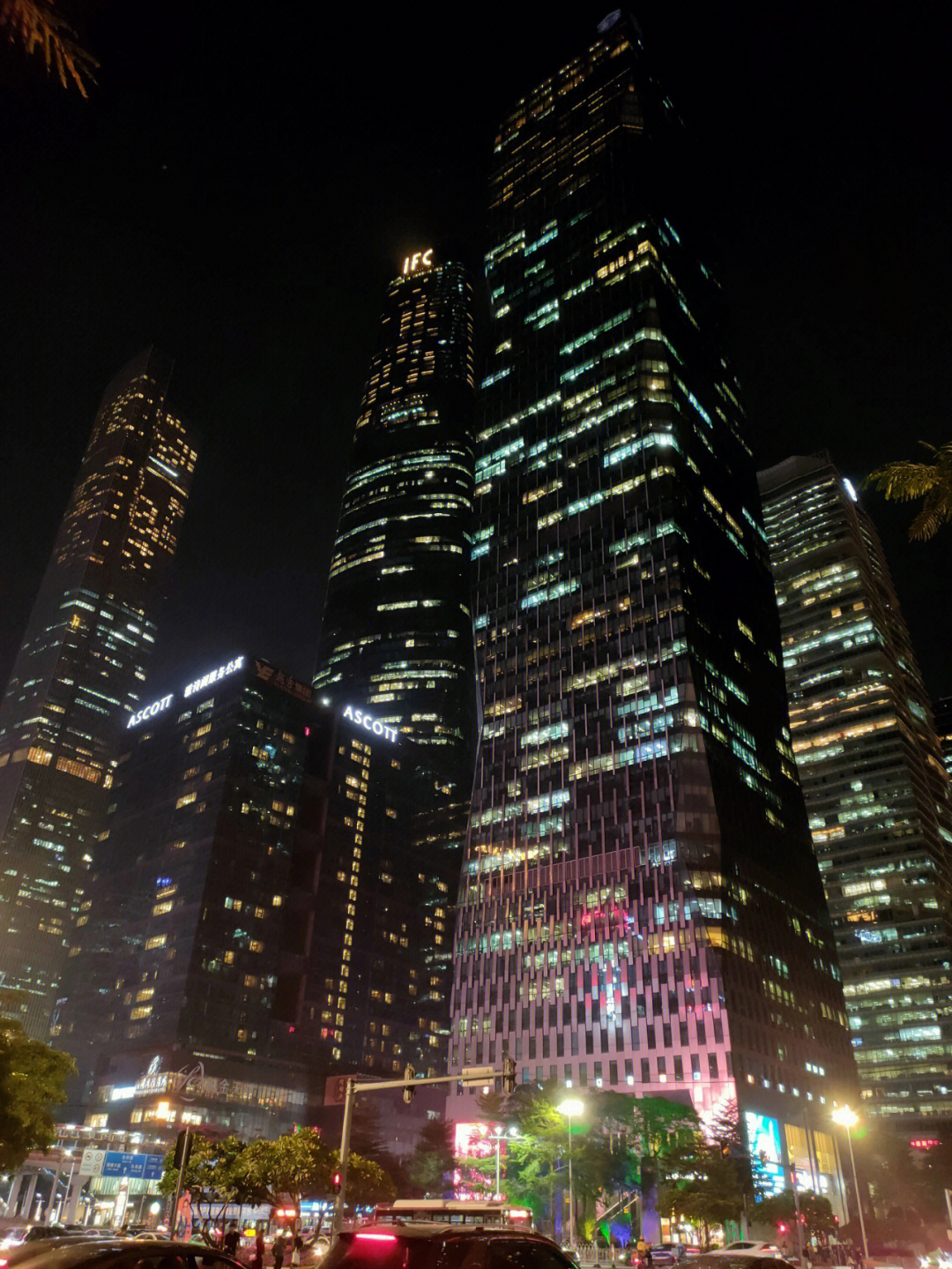 限电下的广州内透夜景1