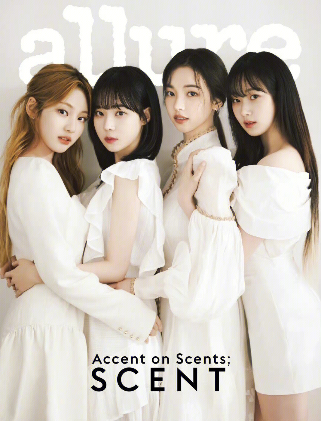 韩国女子组合aespa出镜韩国版「allure 2022年五月刊.