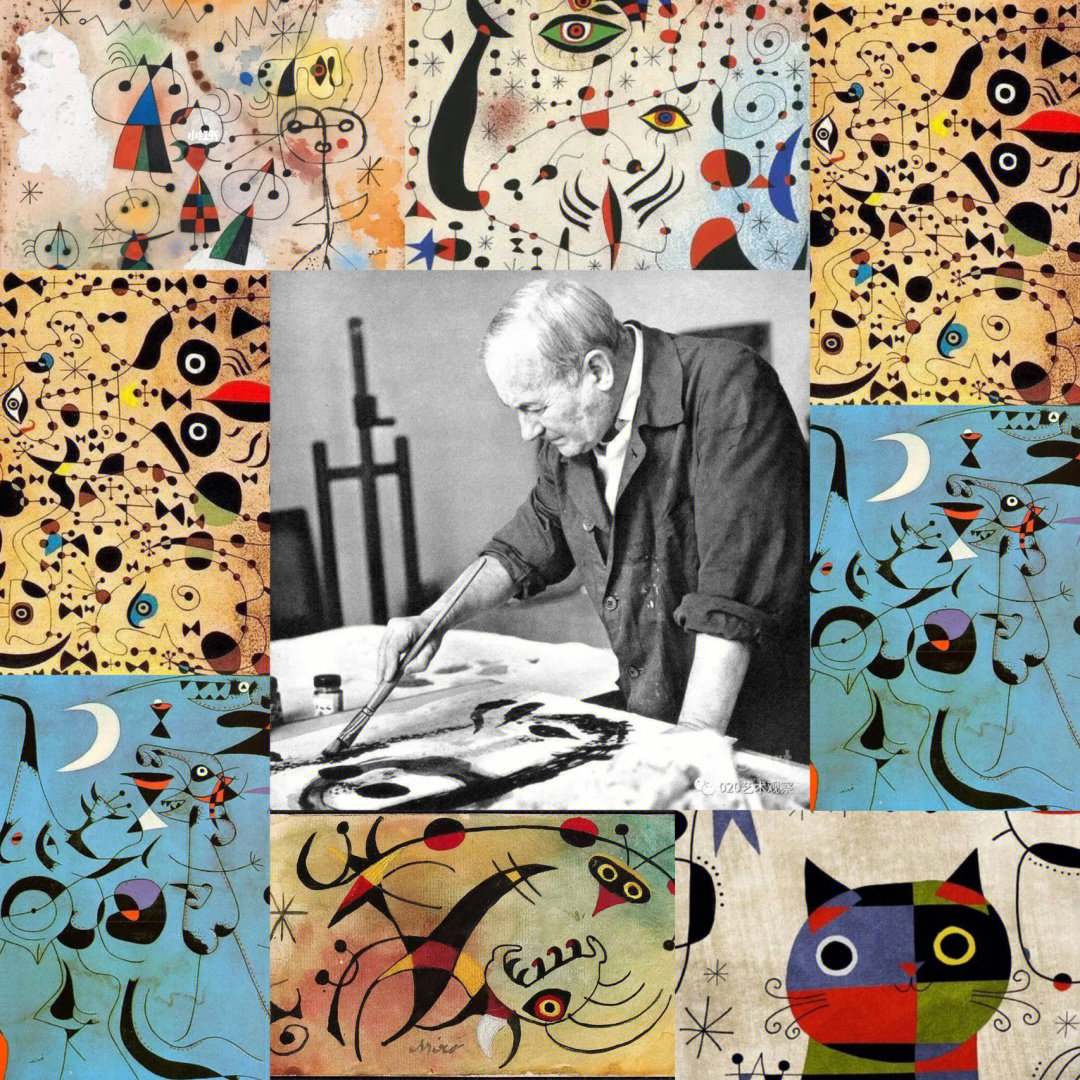 胡安·米罗(joan miró,1893年4月20日—1983年12月25日,西班牙画家