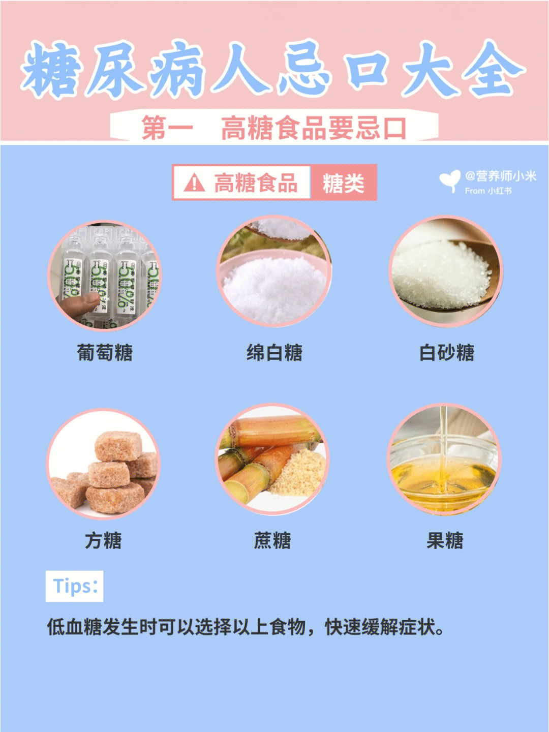 血糖高忌口食物有哪些图片