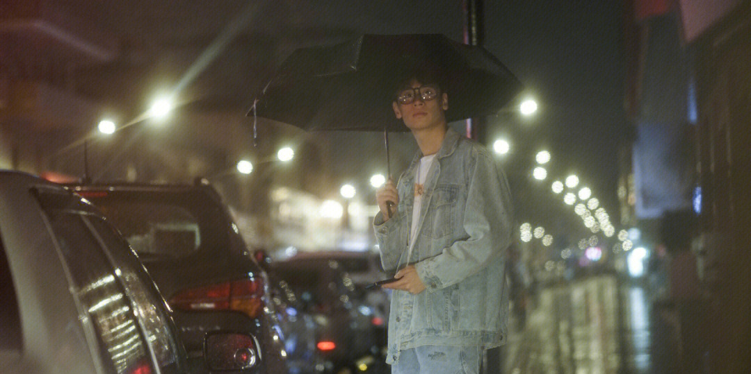 雨夜model:浩熙摄影:本po#人像摄影#约拍#东