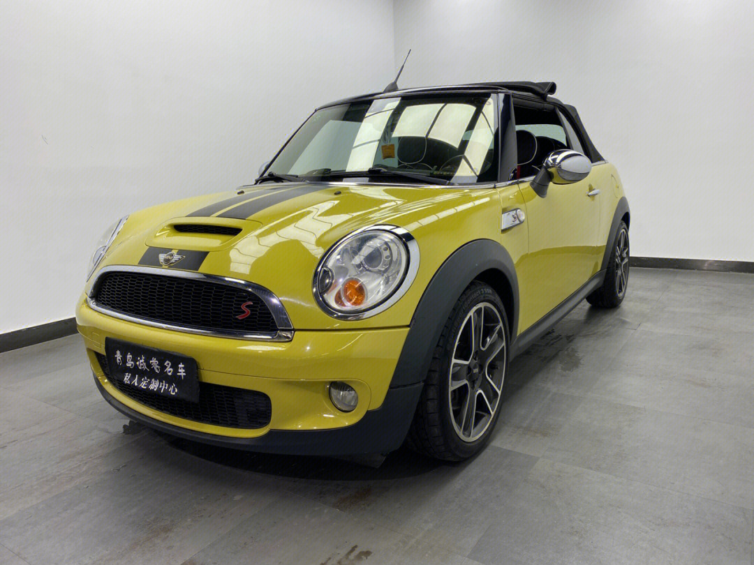 新到 mini cooper s cabrio 1.6t,经典敞篷迷你,1.