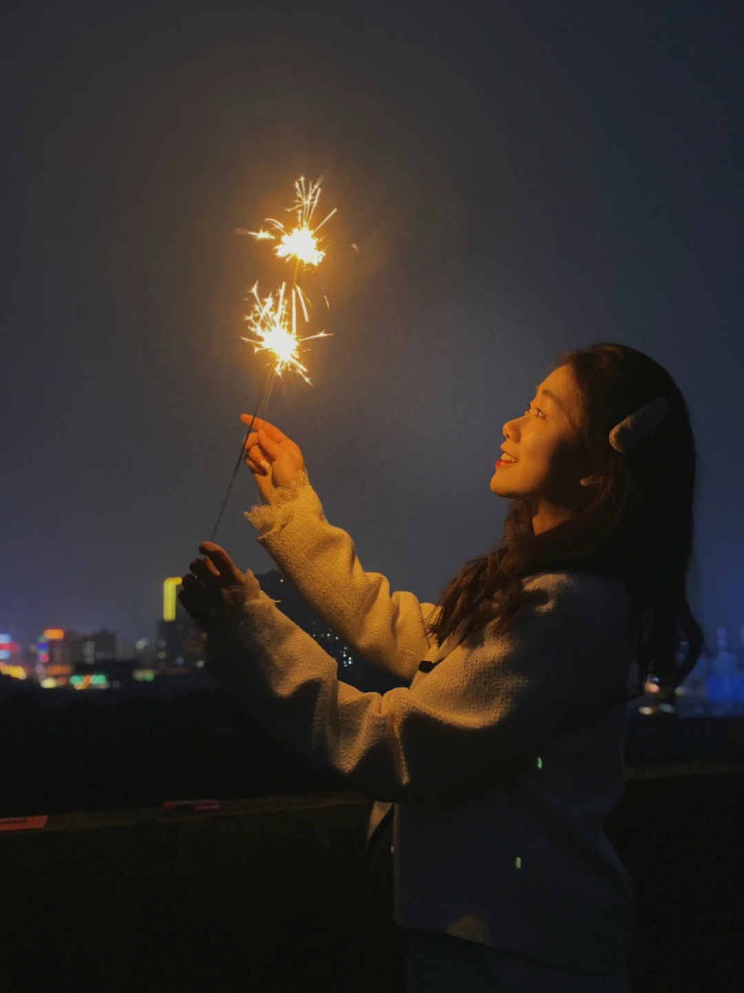 小米手机拍仙女棒图片