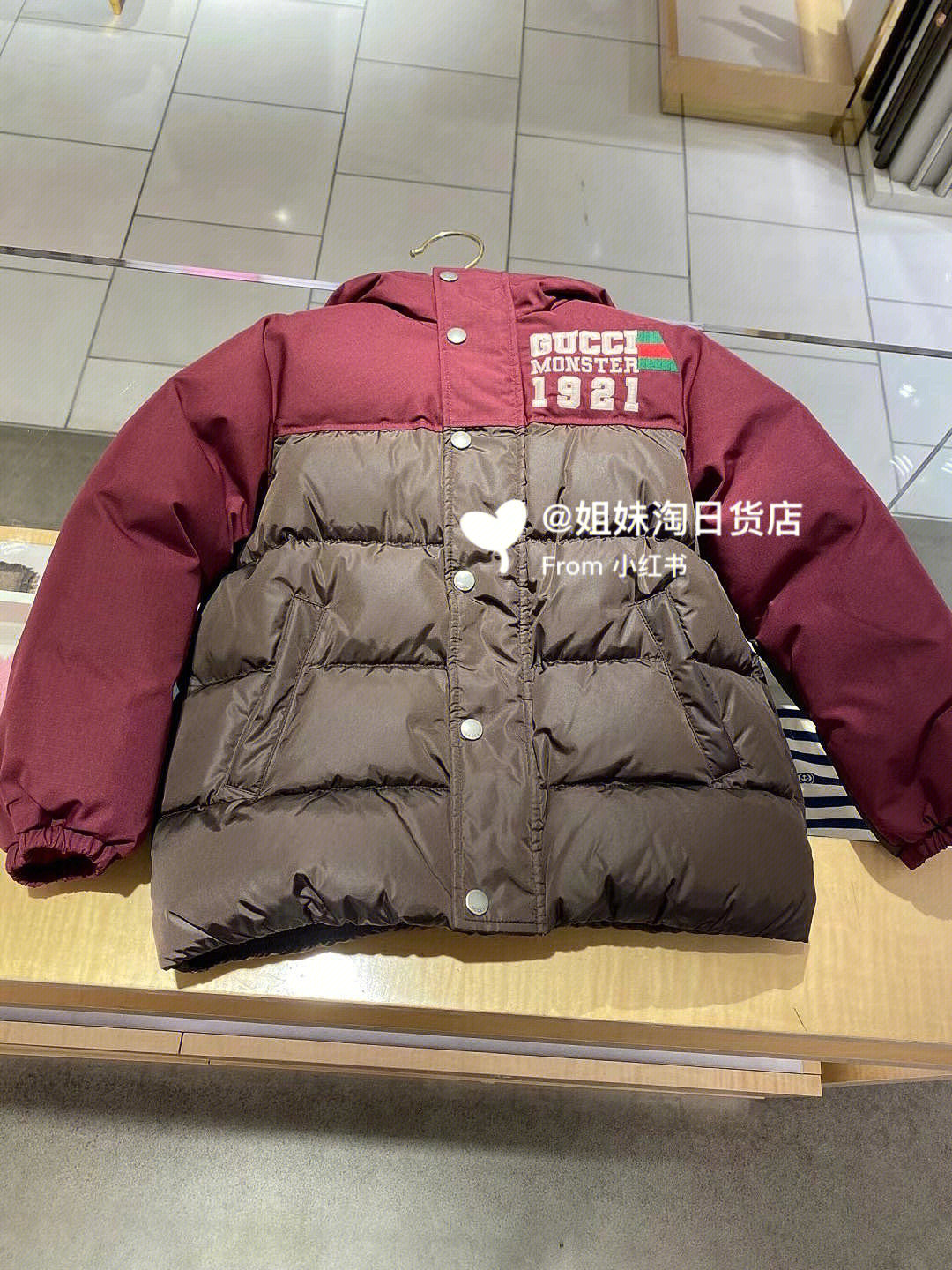 gucci羽绒服儿童图片