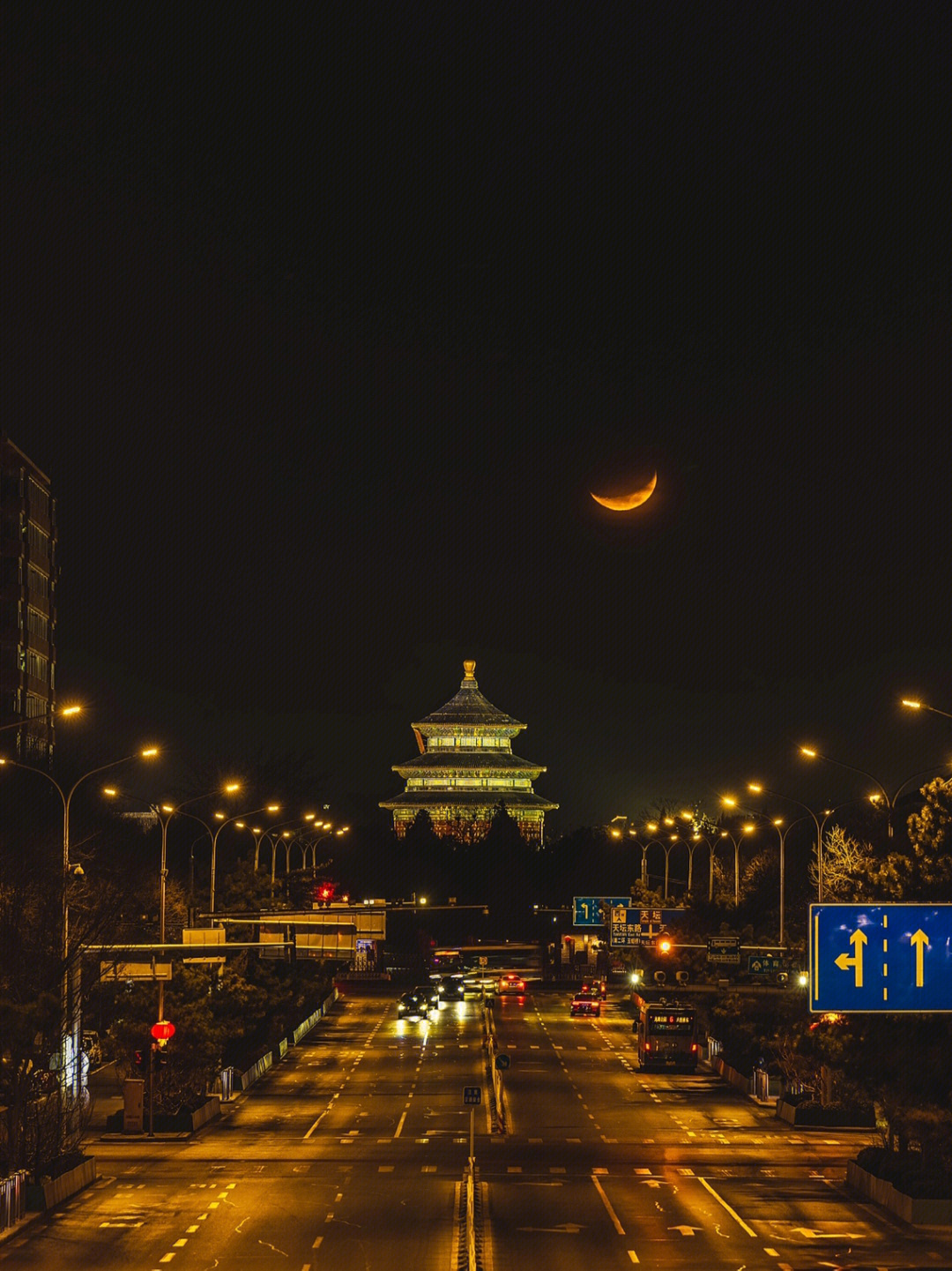 北京夜景观光车线路图片