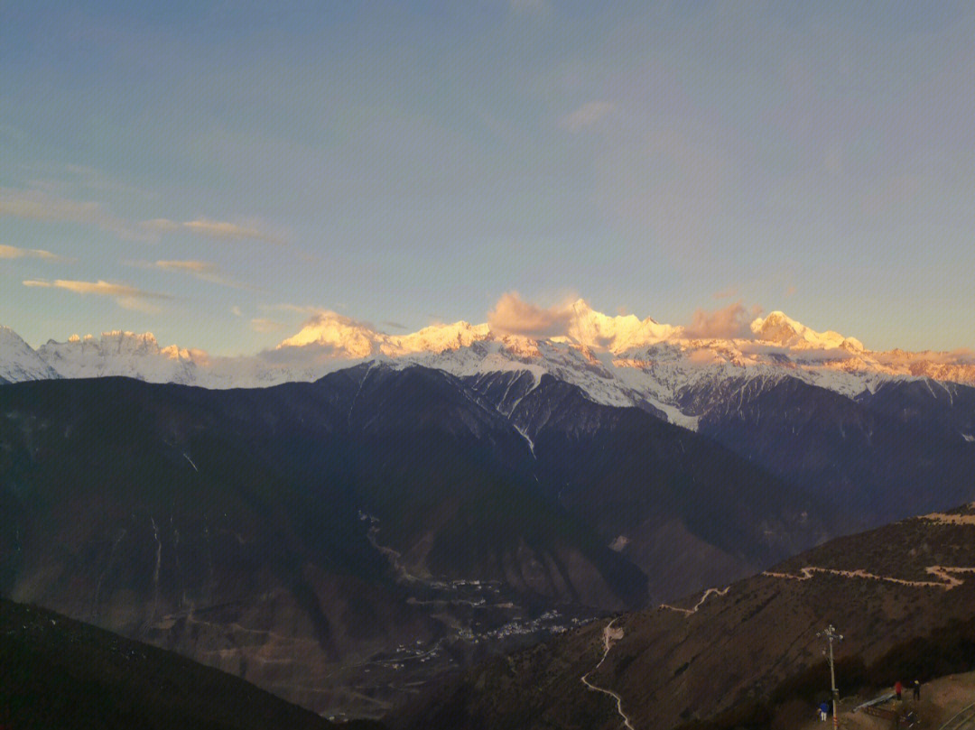 梅里雪山景区飞来寺观景台