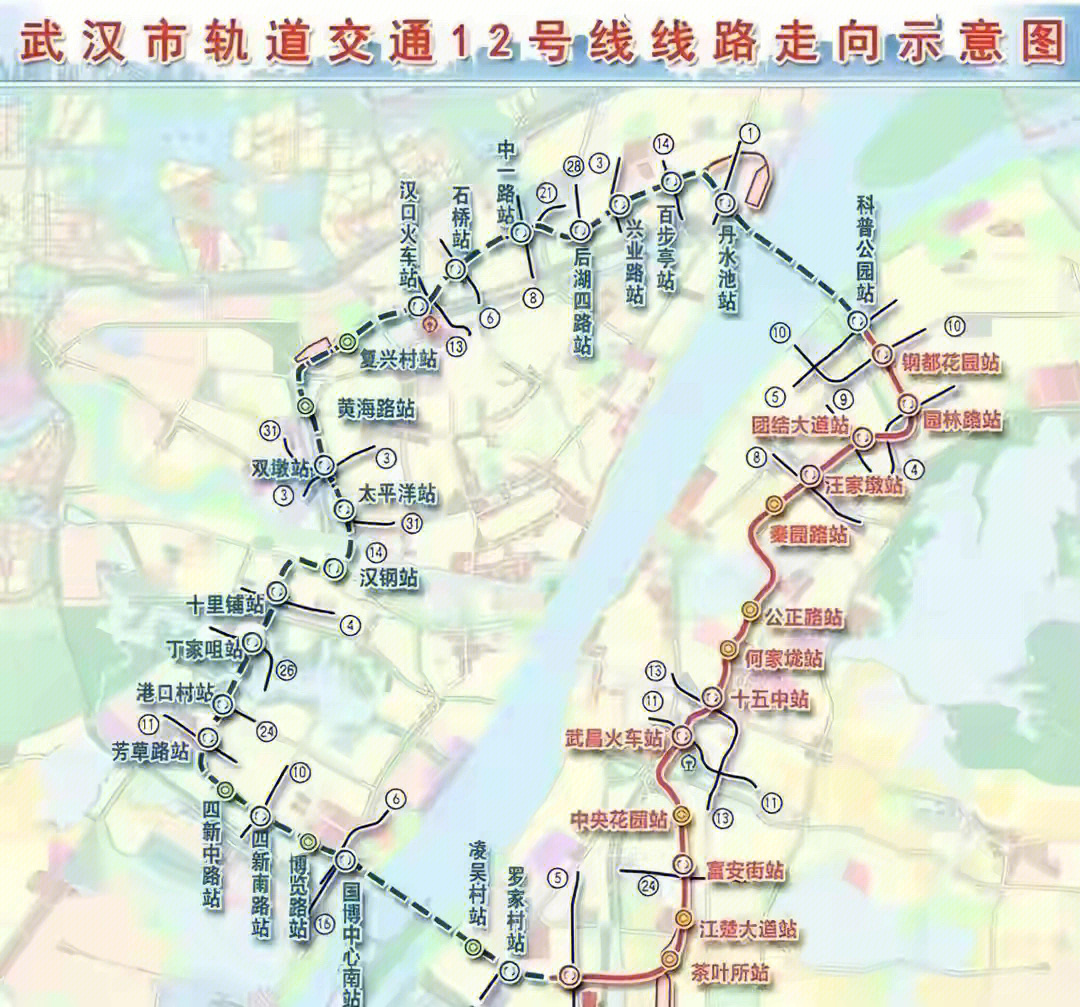 武汉6号线西延伸段图片