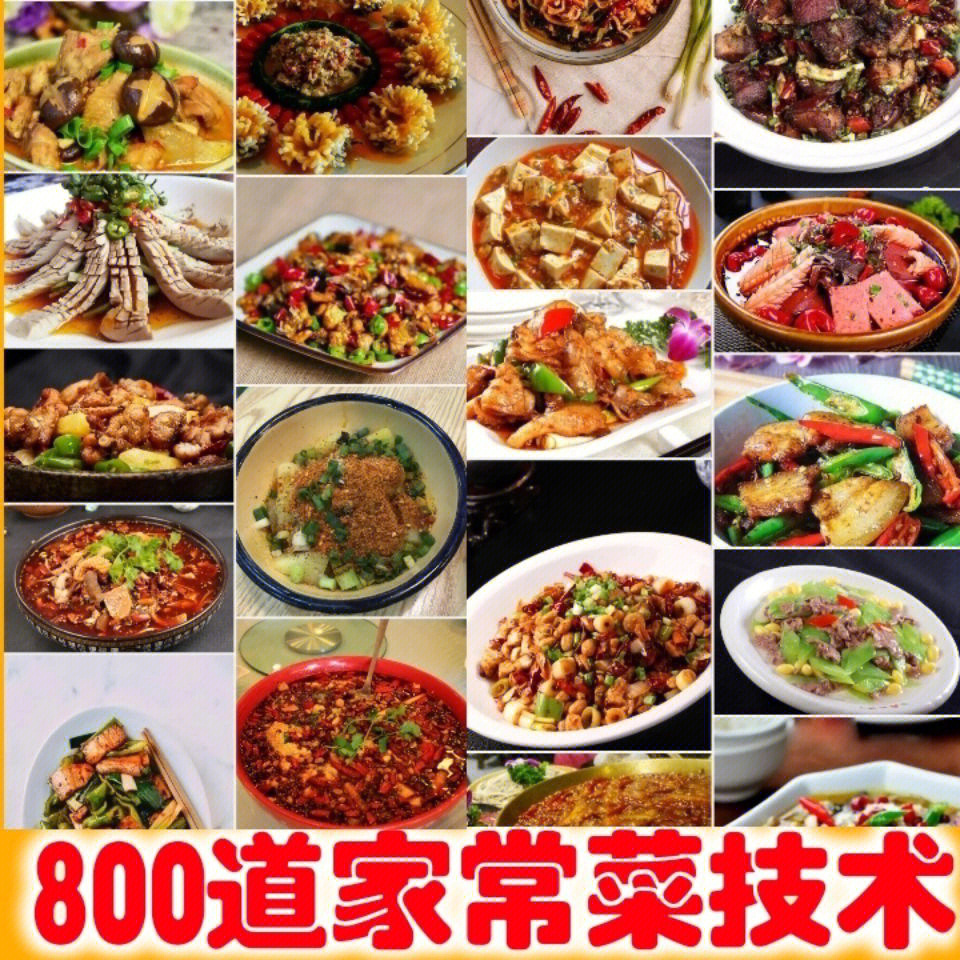 家庭小炒500款菜谱炒菜图片