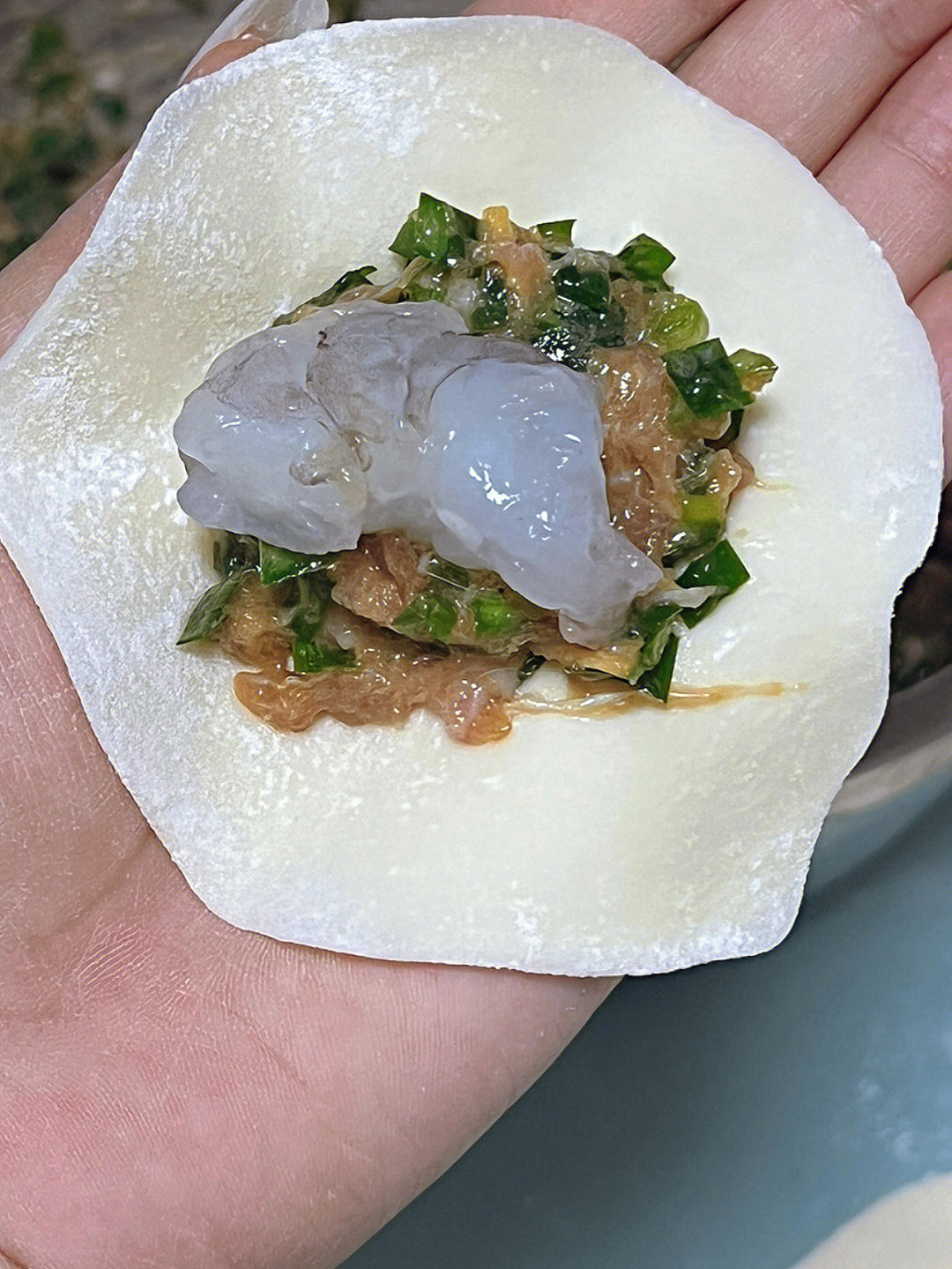 大虾仁饺子