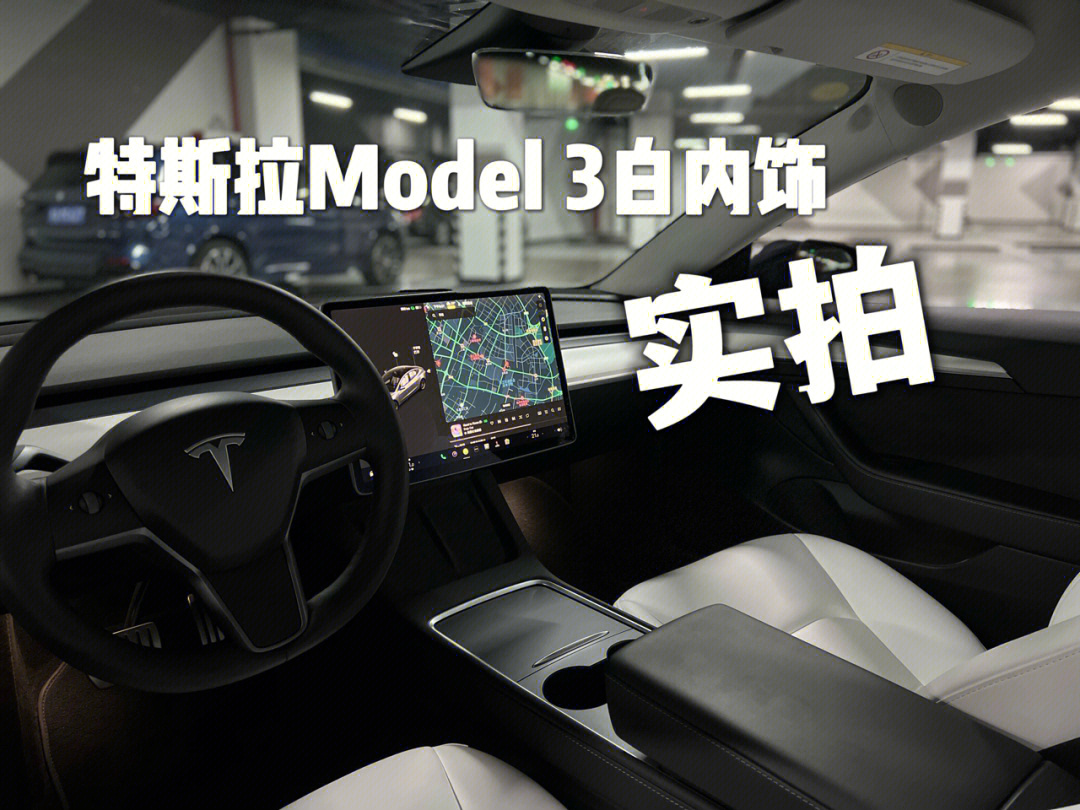 特斯拉model3白内饰自带滤镜