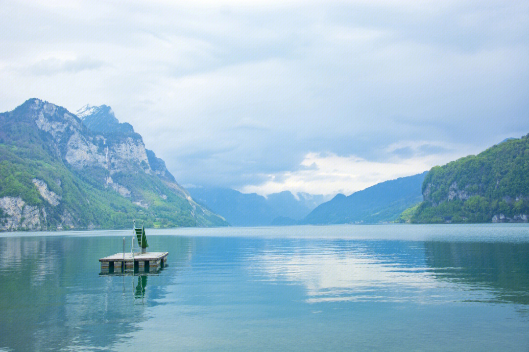 韦森weesen瓦伦湖walensee