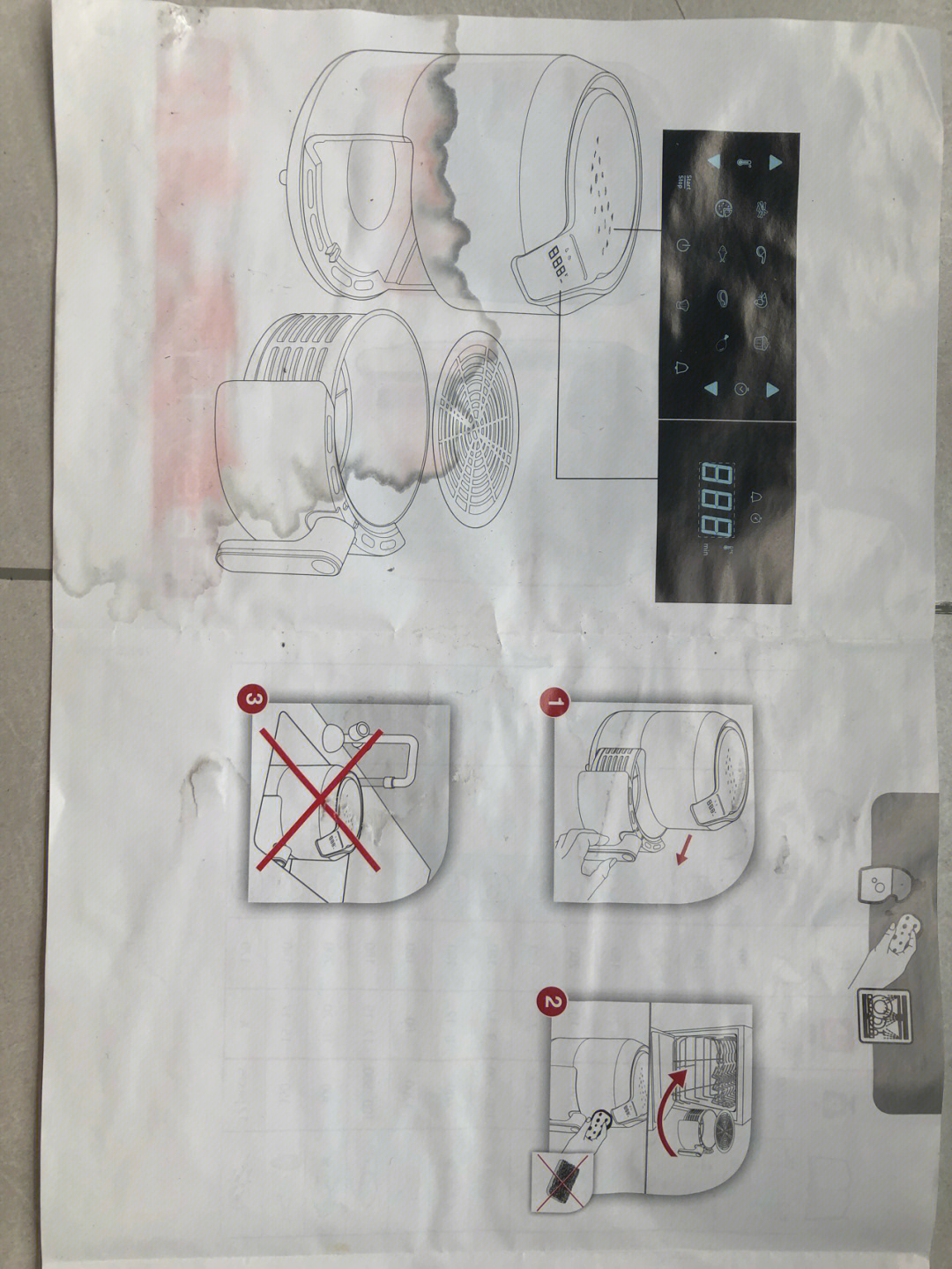 南极人空气炸锅说明书图片