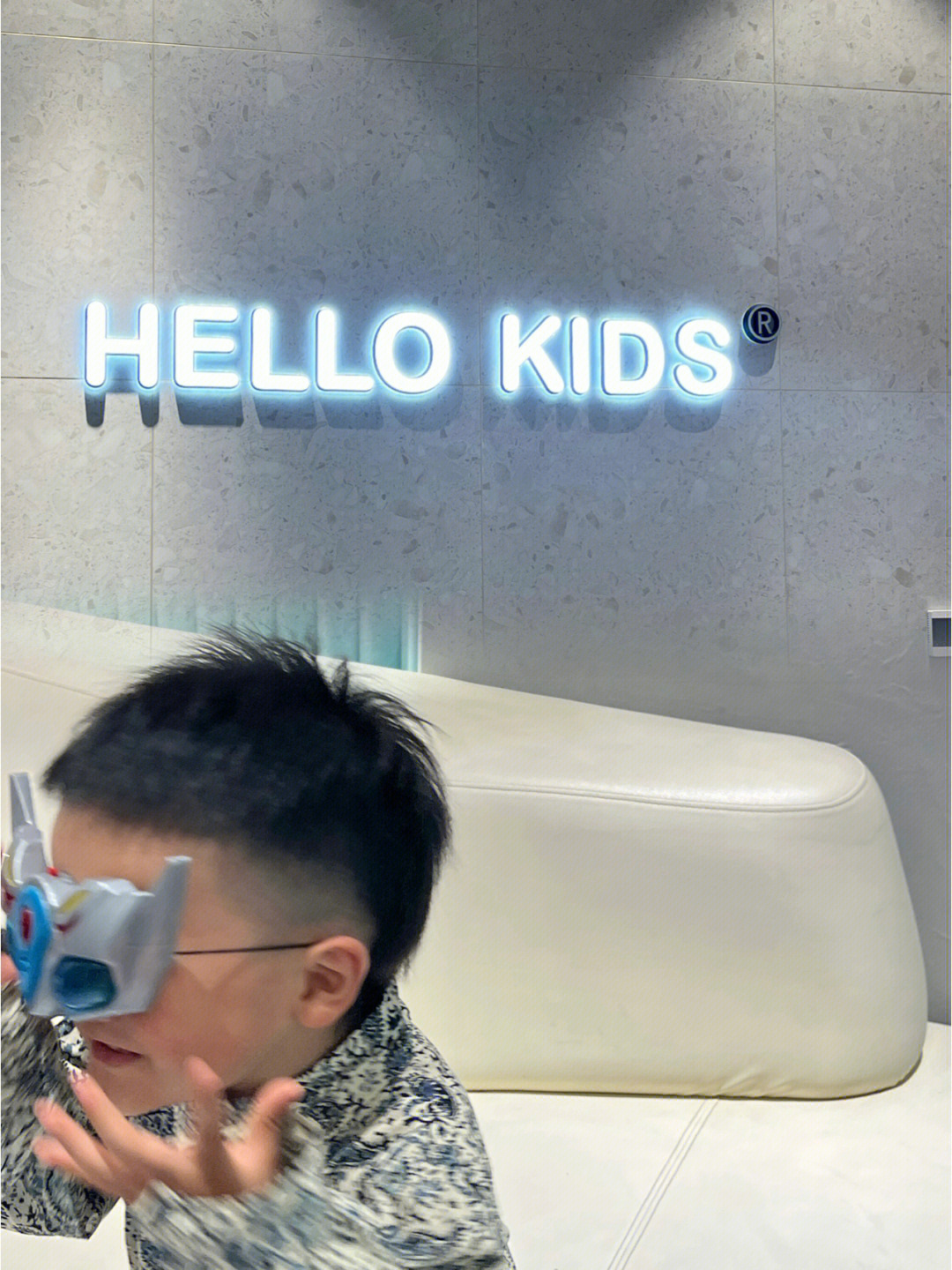 男童小狼尾发型hellokids儿童理发店