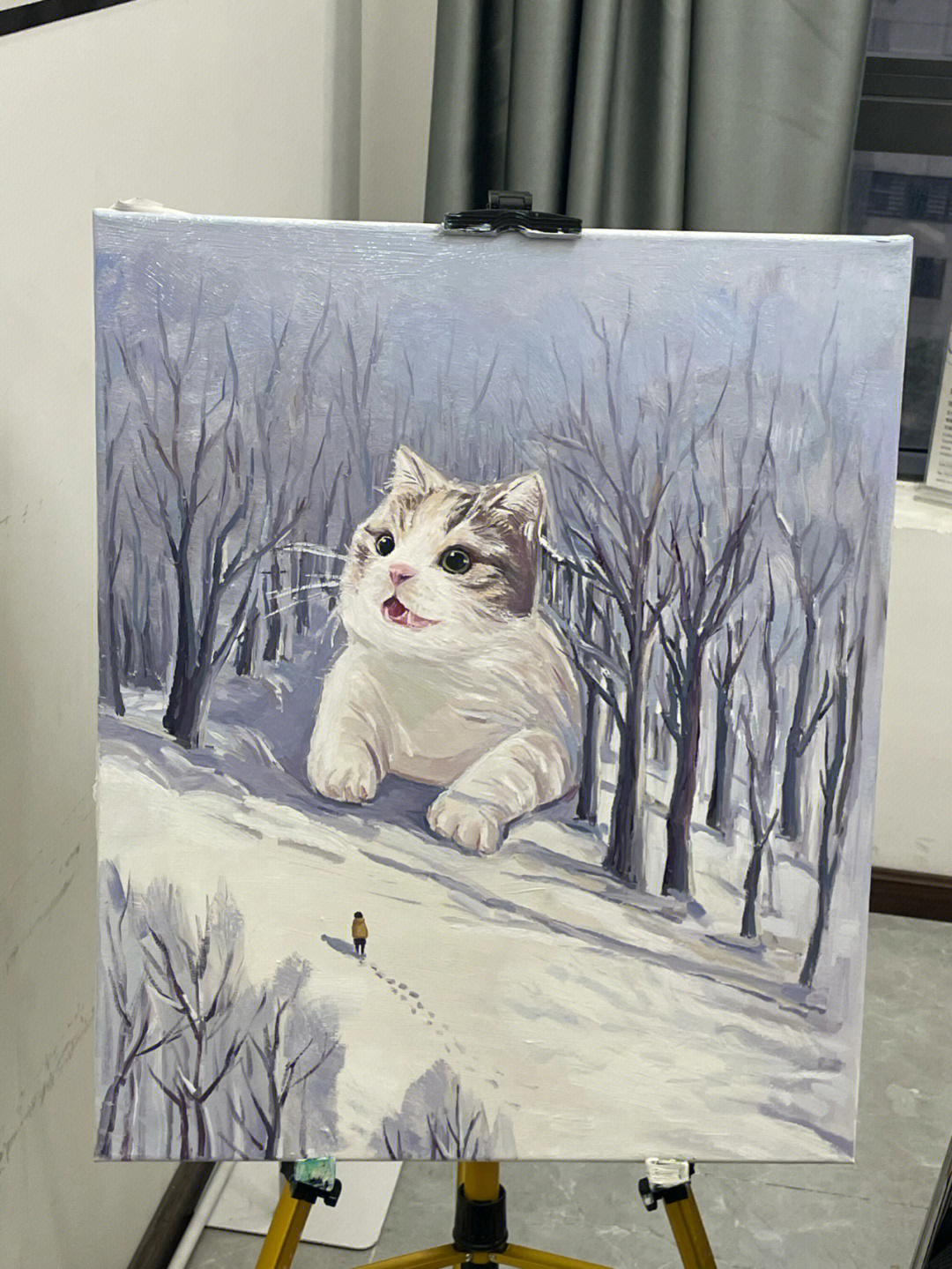 雪猫作品集猫的鱼图片