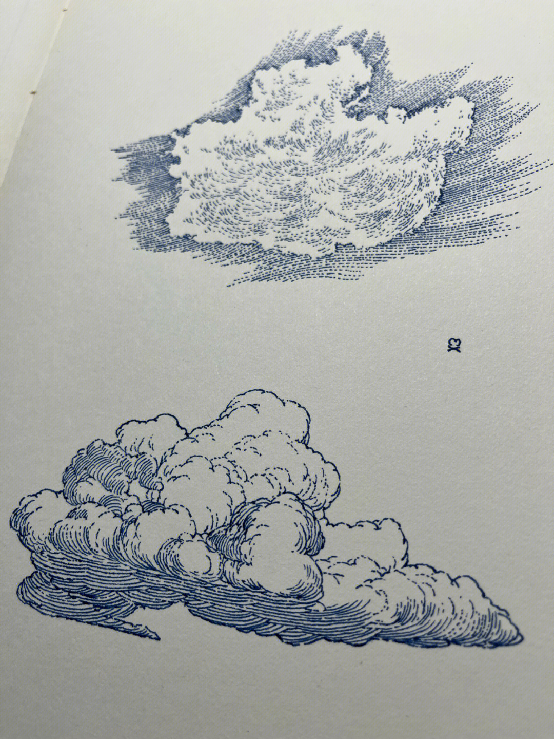 云的简易画法图片