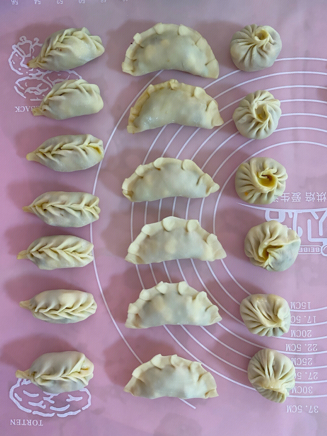 饺子的十种包法图片
