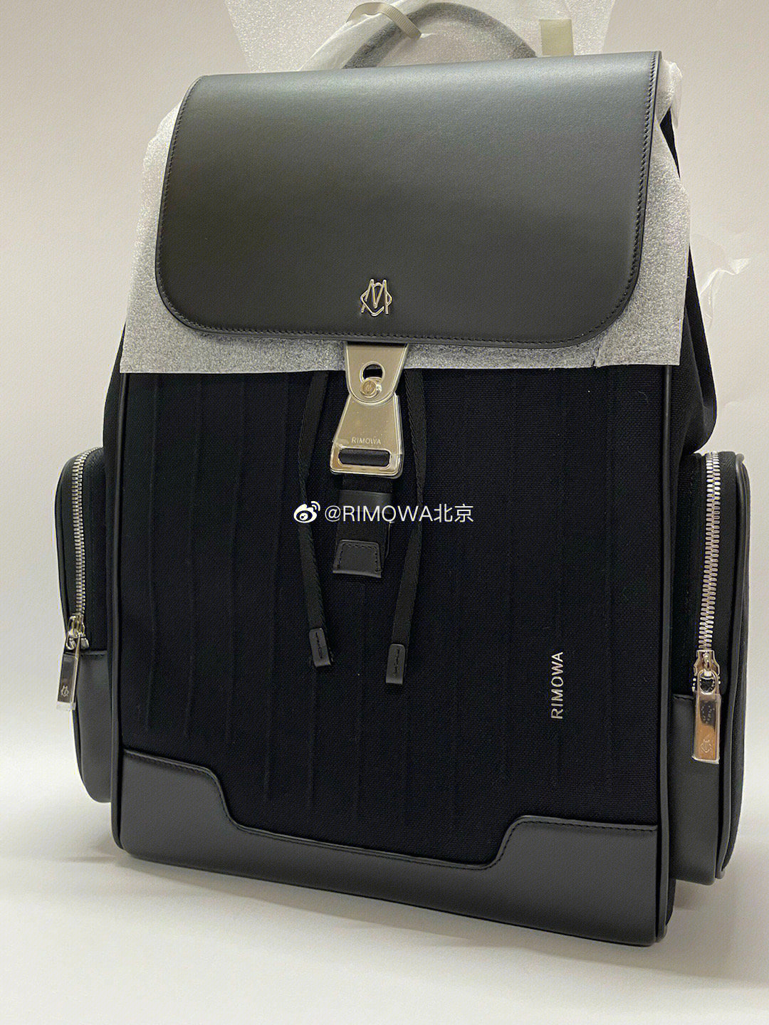 日默瓦rimowabackpack大号黑色双肩背包