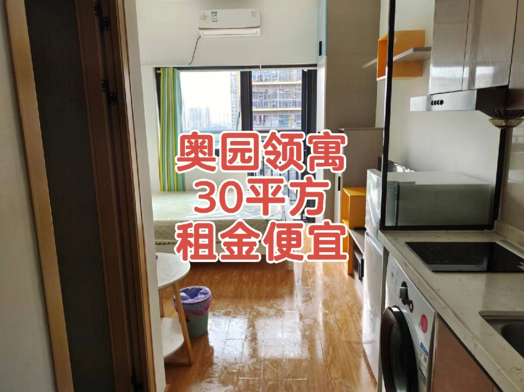 奥园领寓30平方租金便宜看房方便