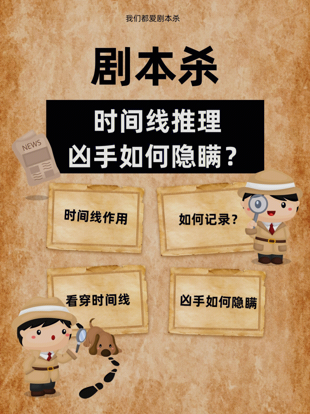 时间线的作用时间线对于推理和锁凶的重要性有所不同,根据故事背景