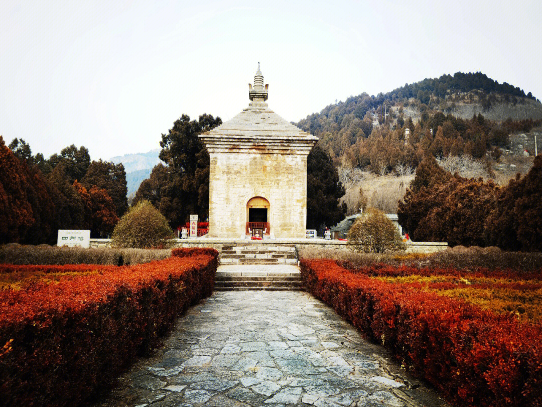 神通寺四门塔图片