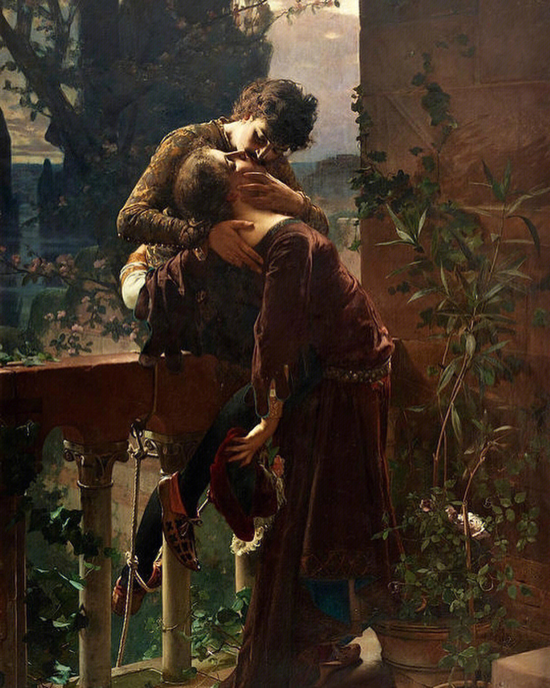 罗密欧与朱丽叶阳台会图片