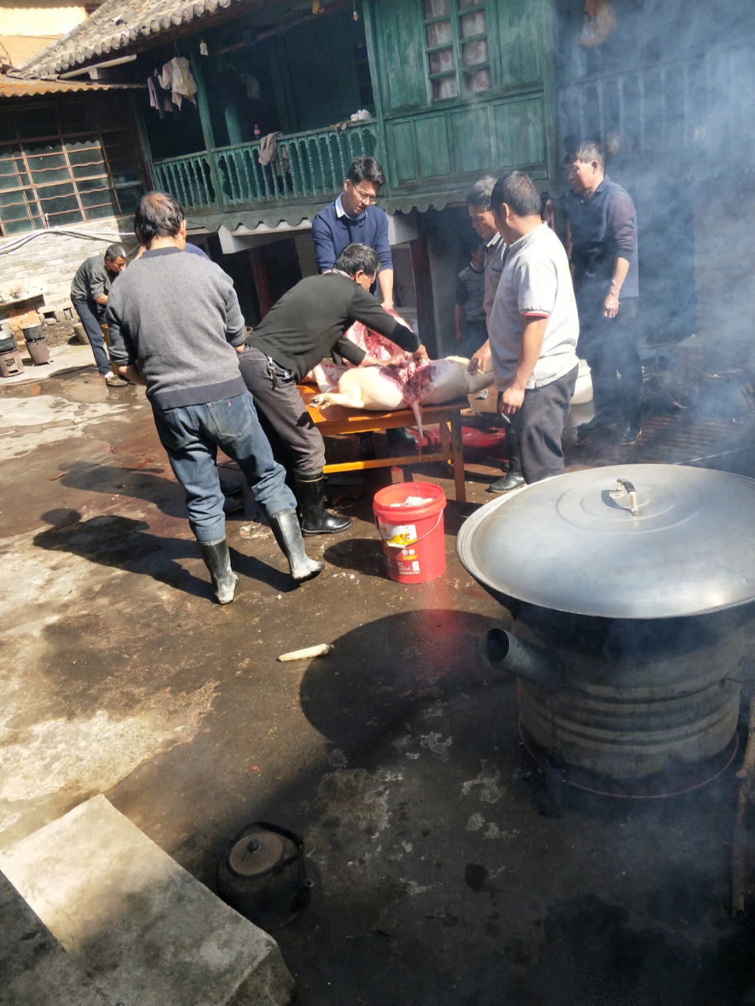 普洱杀猪饭图片