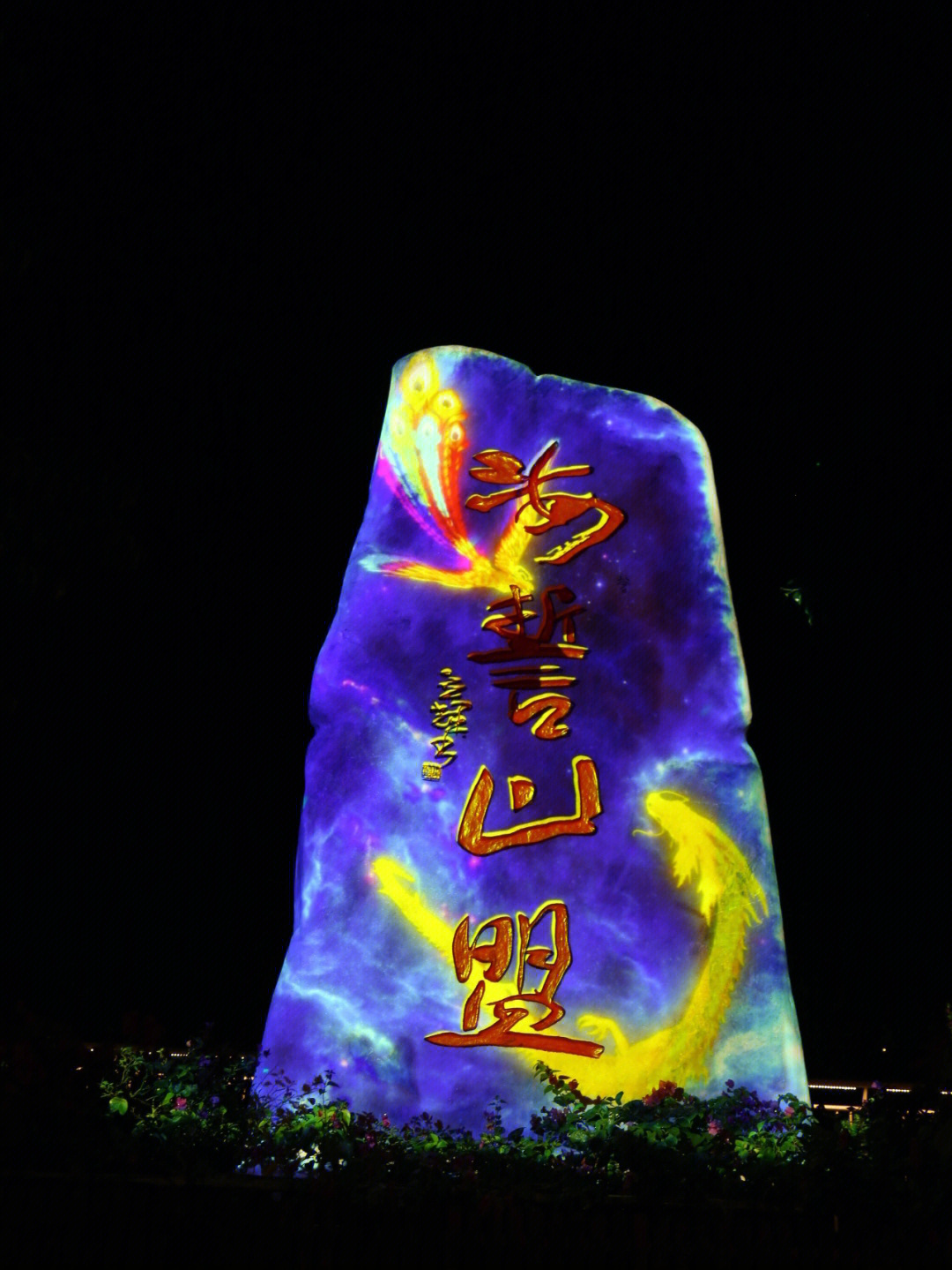 三亚凤凰岭夜景图片图片