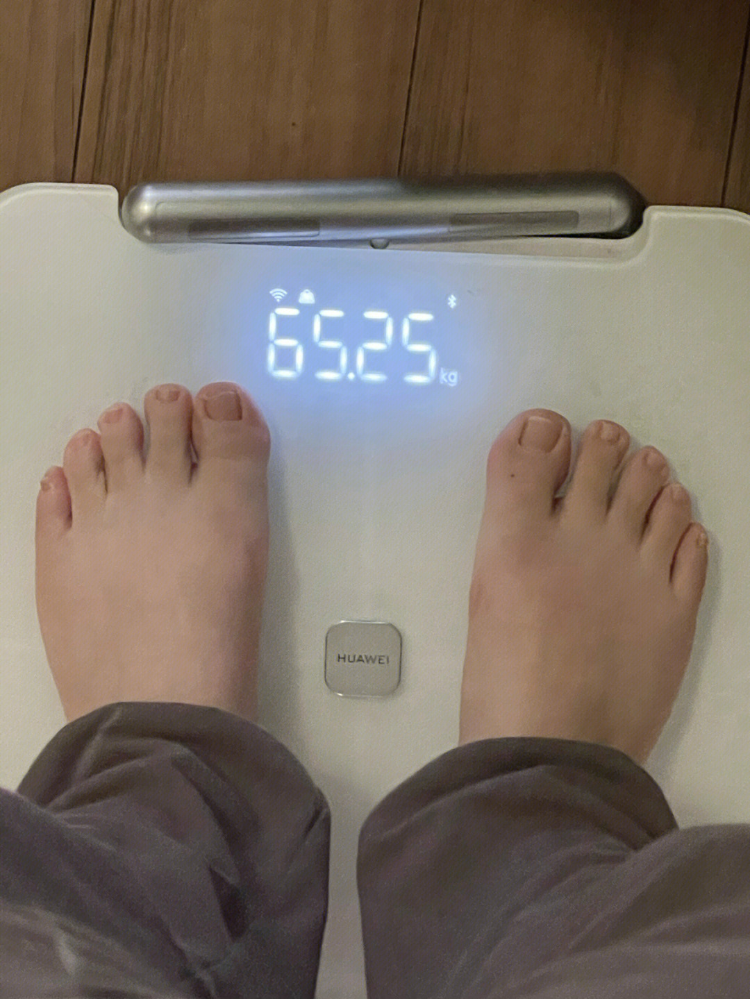 8kg今日体重:6525kg比昨天回升了,但是比前天还是下降的!