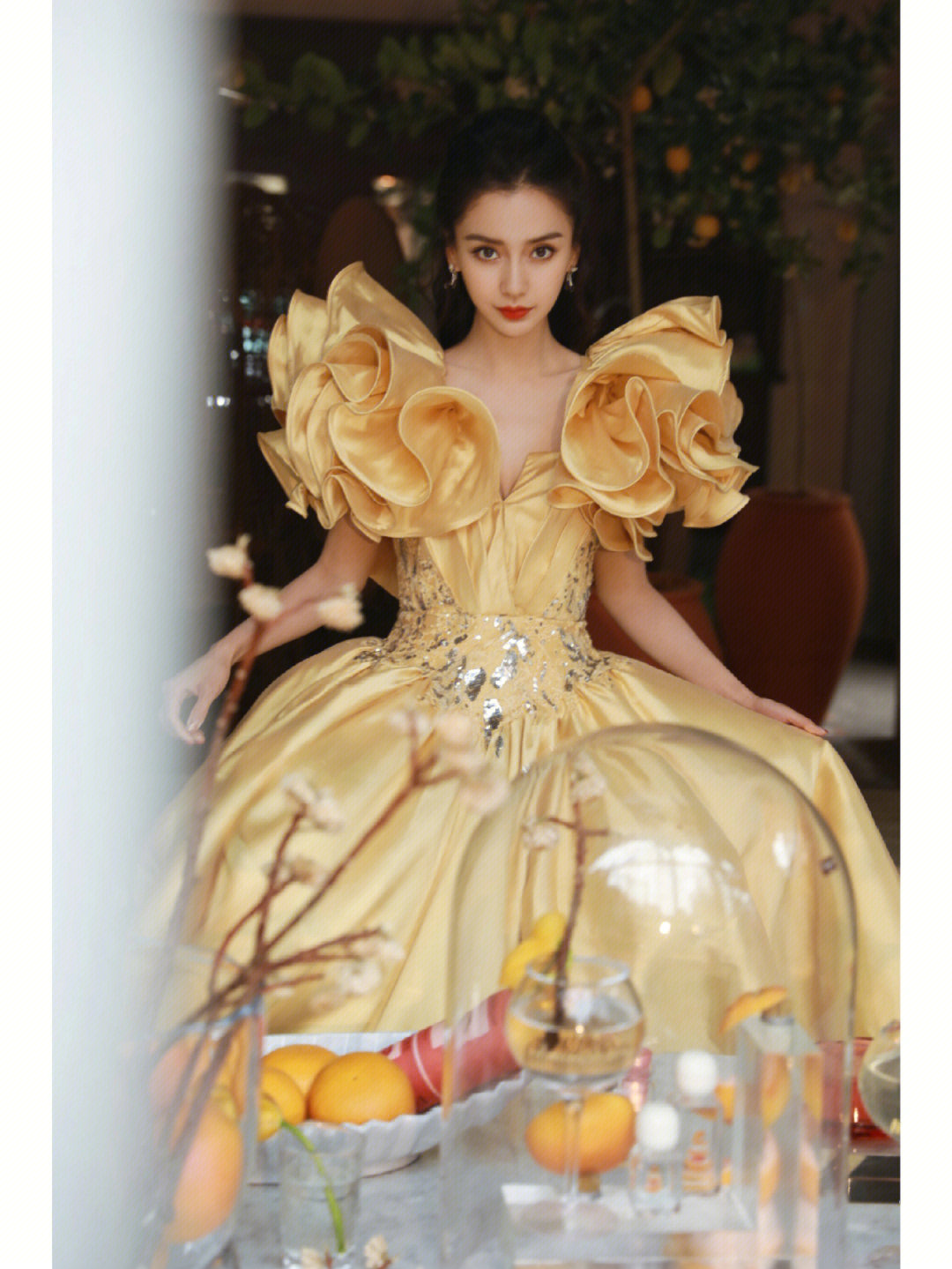 高级珠宝 67,这套裙子当时应该也出圈了吧#angelababy#杨颖