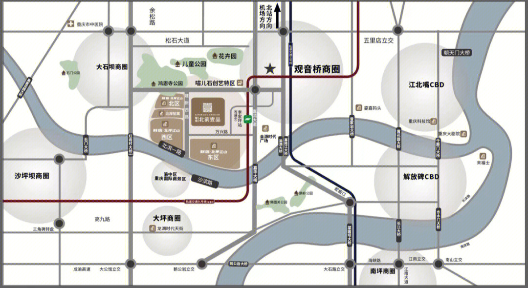 北滨路地图图片
