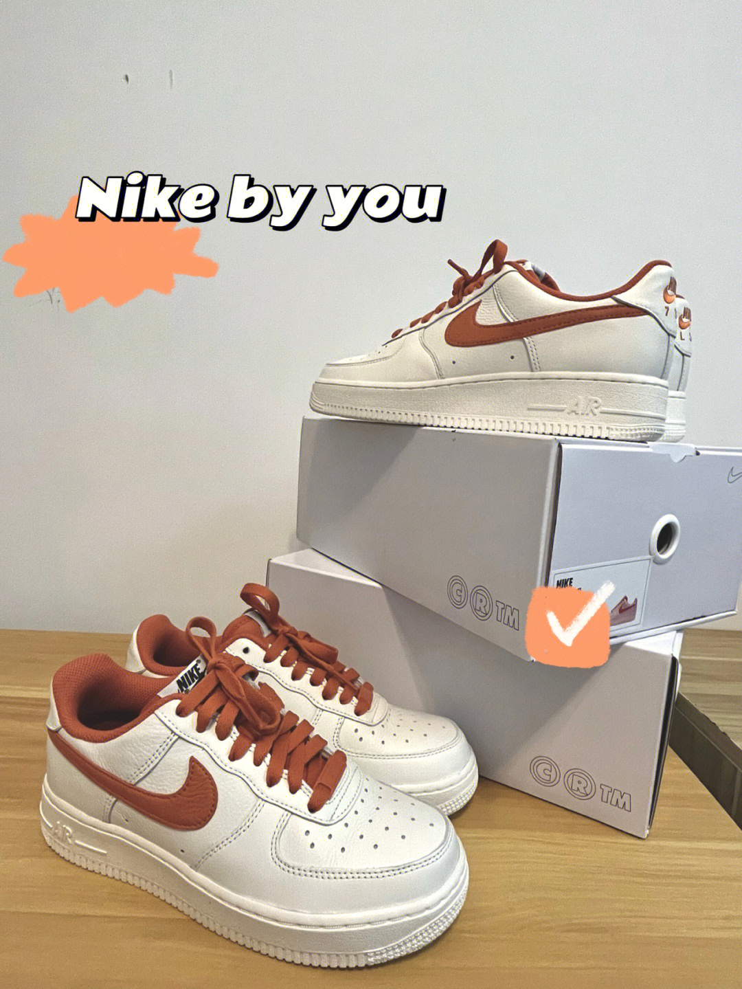 0907nikebyyou空军一号定制情侣鞋