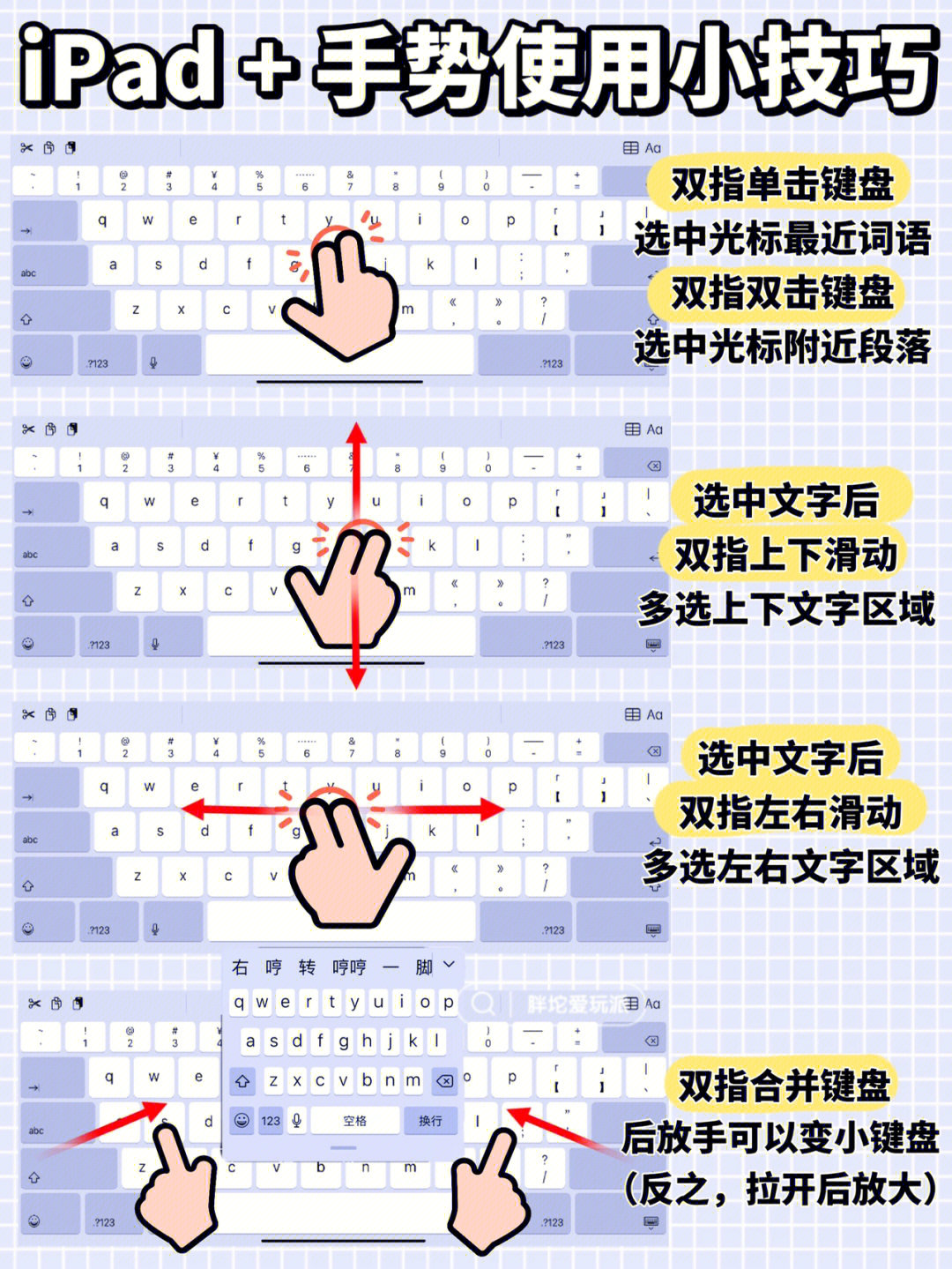 ipad截图快捷手势图片