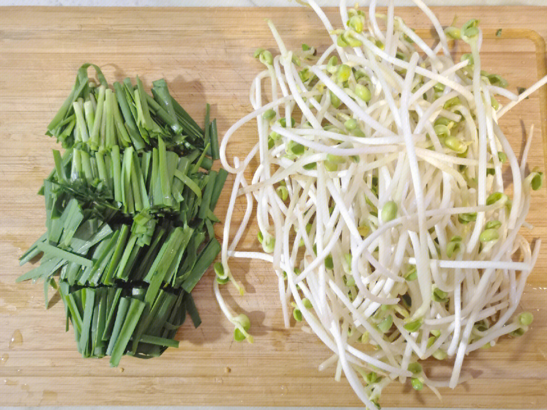 一人食减脂餐3丨韭菜豆芽就是便秘克星