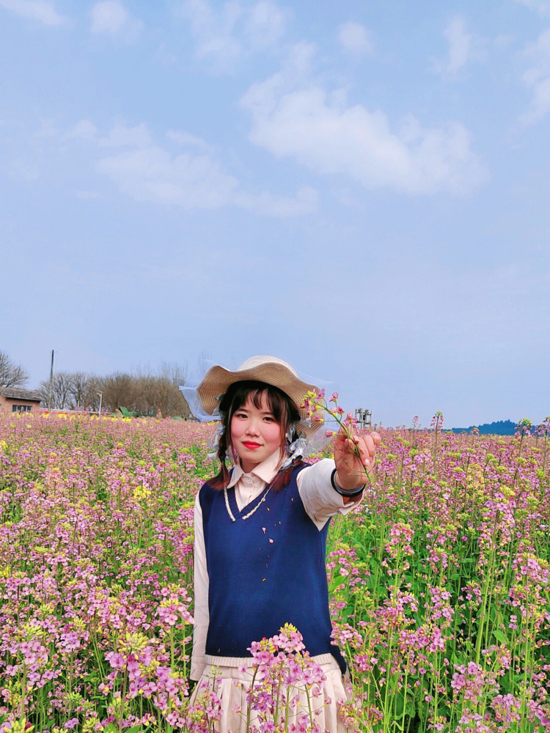 南充渔溪镇油菜花路线图片